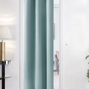 Grommet black out, sky blue 2 panels